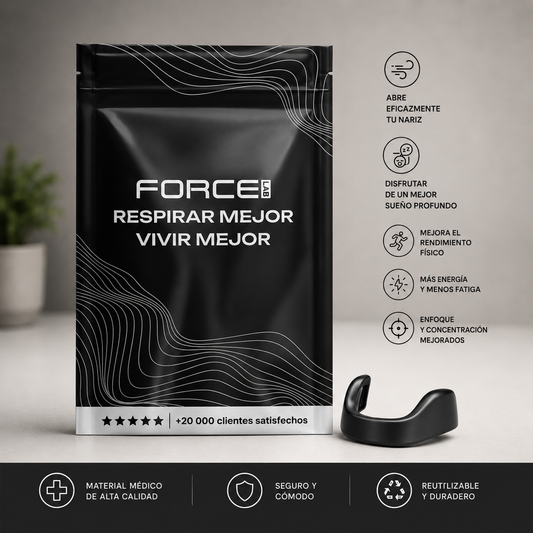 ForceLab™ V2 Tiras nasales magnéticas
