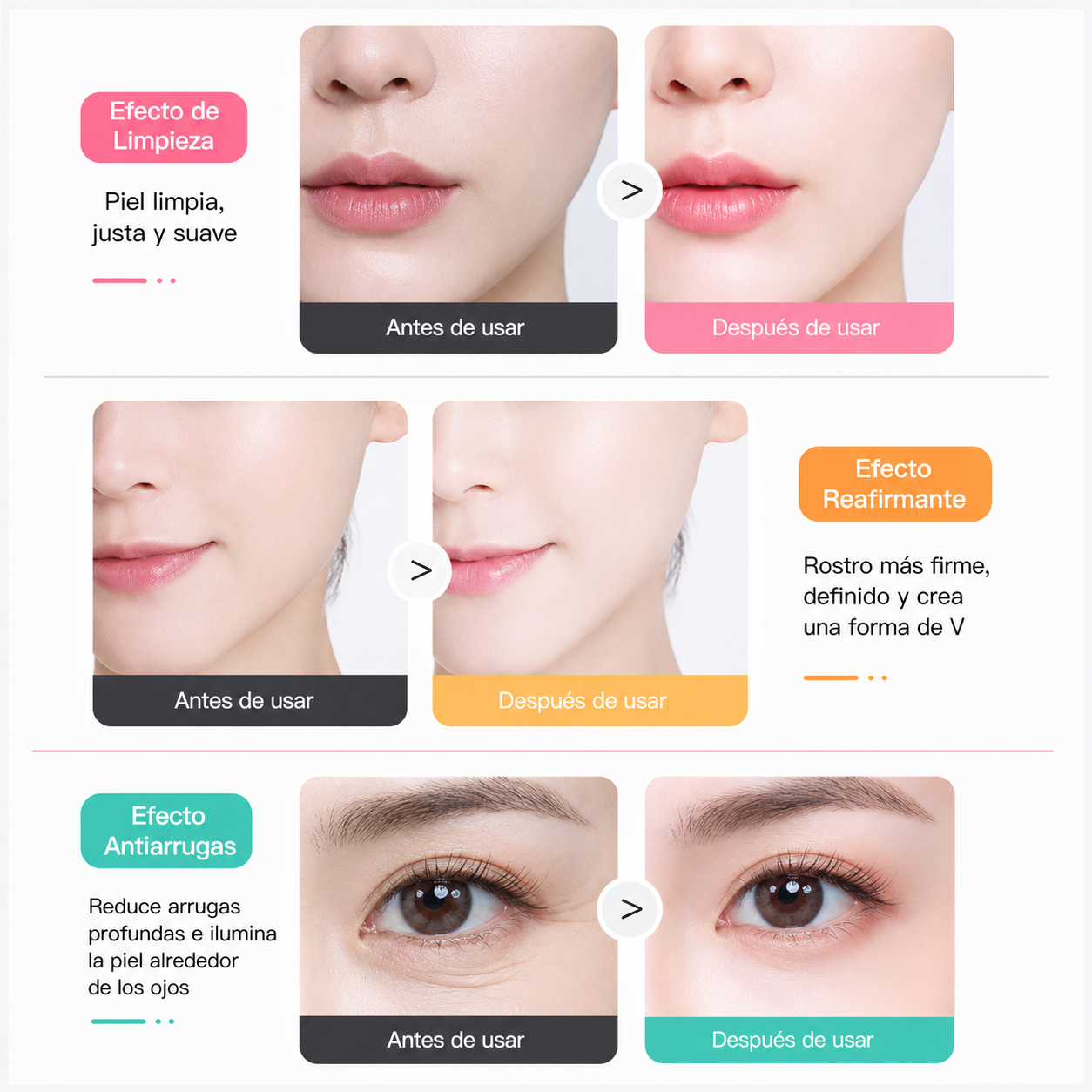 Masajeador facial  antiarrugas™