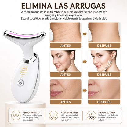 Masajeador antiarrugas con 7 luces™